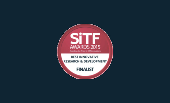 SiTF Awards 2015, Best Innovative Research and Development, Finalist